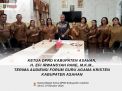 KETUA DPRD KABUPATEN ASAHAN, H. EFI IRWANSYAH PANE, M.K.M., TERIMA AUDIENSI FORUM GURU AGAMA KRISTEN KABUPATEN ASAHAN
